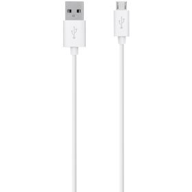 4FT MICRO USB/USB CBL WHT