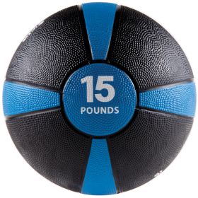 15LB MEDICINE BALL BLUE