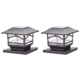 2 DECK LIGHT DRK BRNZ