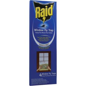 WINDOW FLY TRAP 4PK