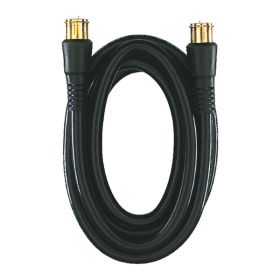 3FT RG6 CABLE BLK