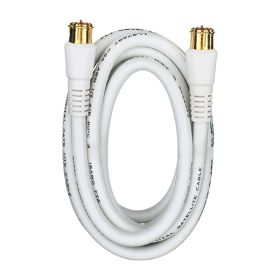 3FT RG6 CABLE WHT