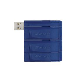 5PK 8GB USB FLASH DRV BLU