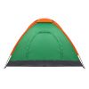 2-Person Waterproof Camping Dome Tent for Outdoor Hiking Survival Orange & Green