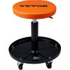 VEVOR Adjustable Mechanics Rolling Creeper Seat Stool Tool Tray for Shop Garage