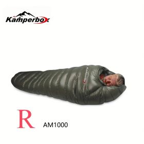 Kamperbox Outdoor Camping Down Sleeping Bag Winter Warm Sleeping Bag Camping Waterproof Sleeping Bag