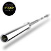 Olympic Barbell Bar Plates 7.2Ft Solid Iron Fitness Weightlifting