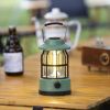 400 Lumens NEW Retro Camping Lights; Atmosphere Tent Lights COB Battery Lighting Hanging Lights; Outdoor Camping Accessories