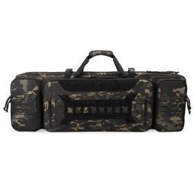 Tactical Rifle Case (Color: DARK CAMO, size: 36")