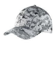 Port Authority Digital Ripstop Camouflage Cap C925 (Color: Grey Camo, size: OSFA)