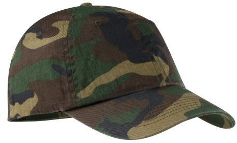 Port Authority Camouflage Cap C851 (Color: Military Camo, size: OSFA)