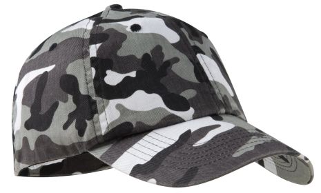 Port Authority Camouflage Cap C851 (Color: Winter Camo, size: OSFA)